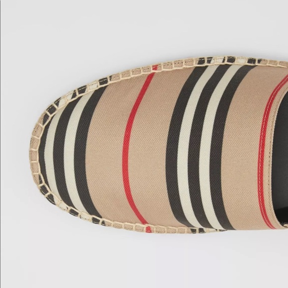 Burberry Alport Icon Stripe Espadrille Canvas - Picture 9 of 9